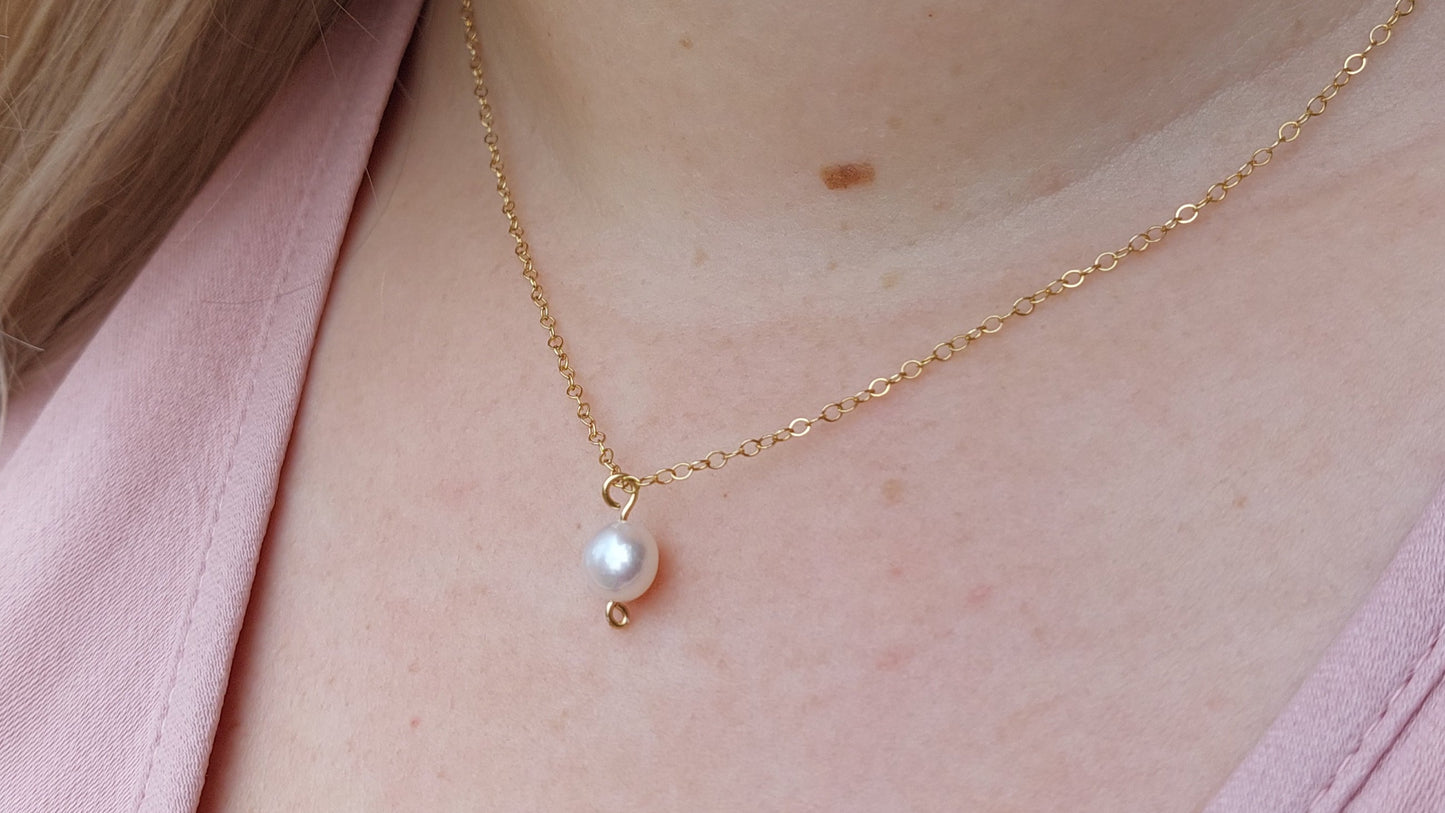 Petite Pearl Necklace