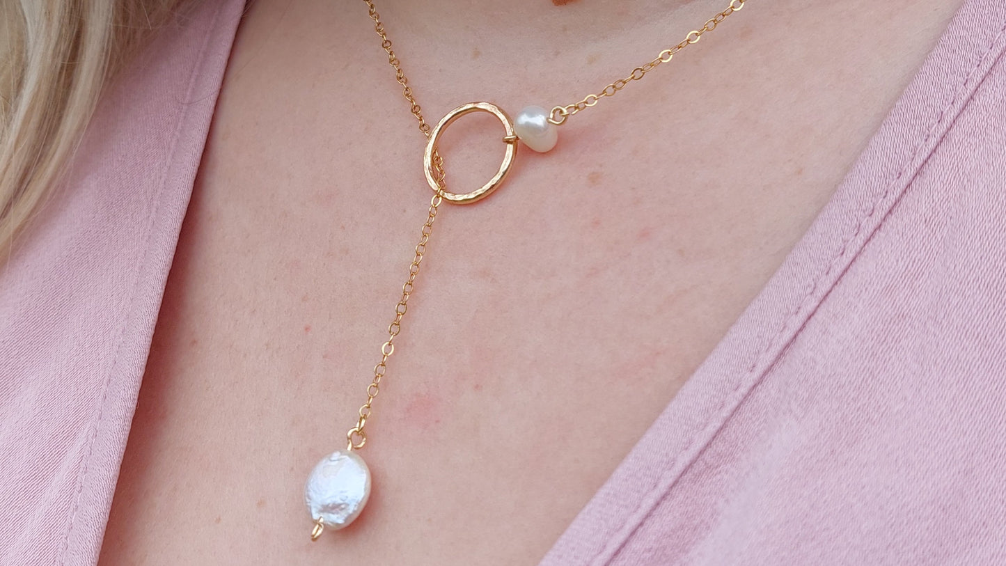 Maya Lariat Necklace