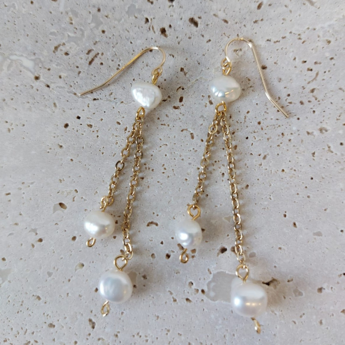 Iris Drop Earrings