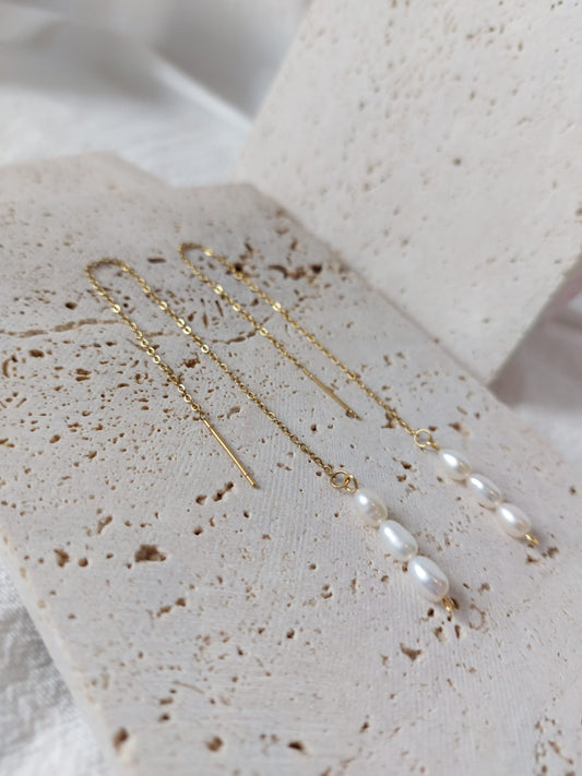 Clio Threader Earrings