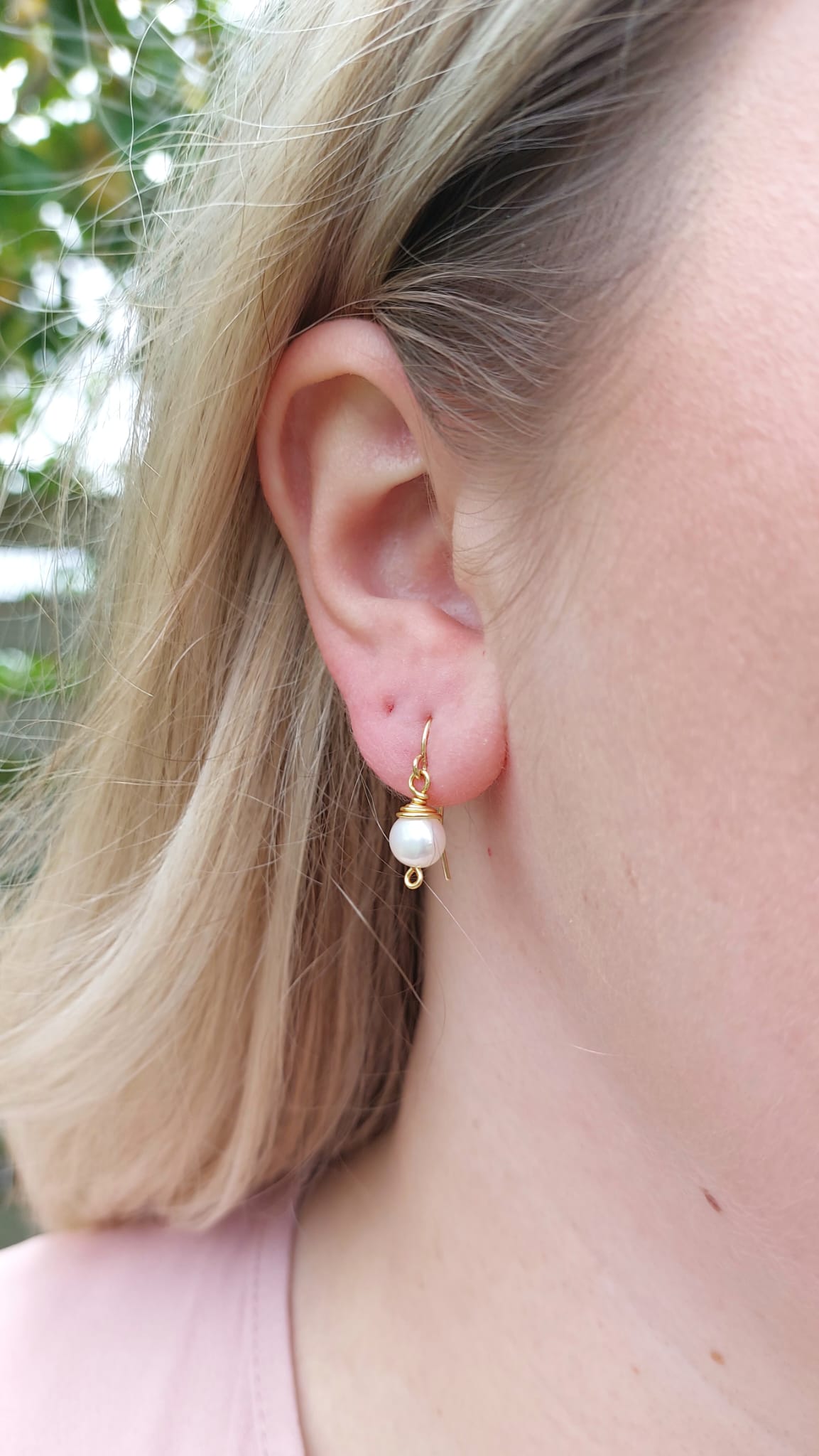 Petite Pearl Earrings