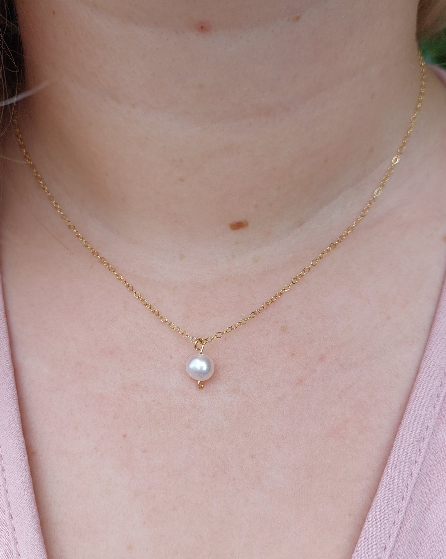 Petite Pearl Necklace