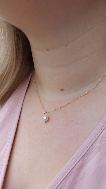 Petite Pearl Necklace