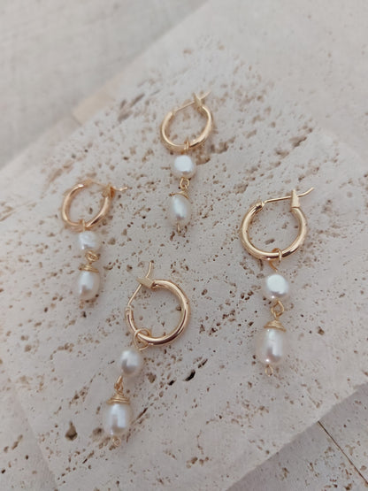 Cora Mini Hoop Earrings