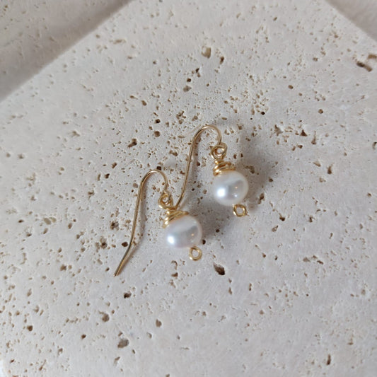 Petite Pearl Earrings