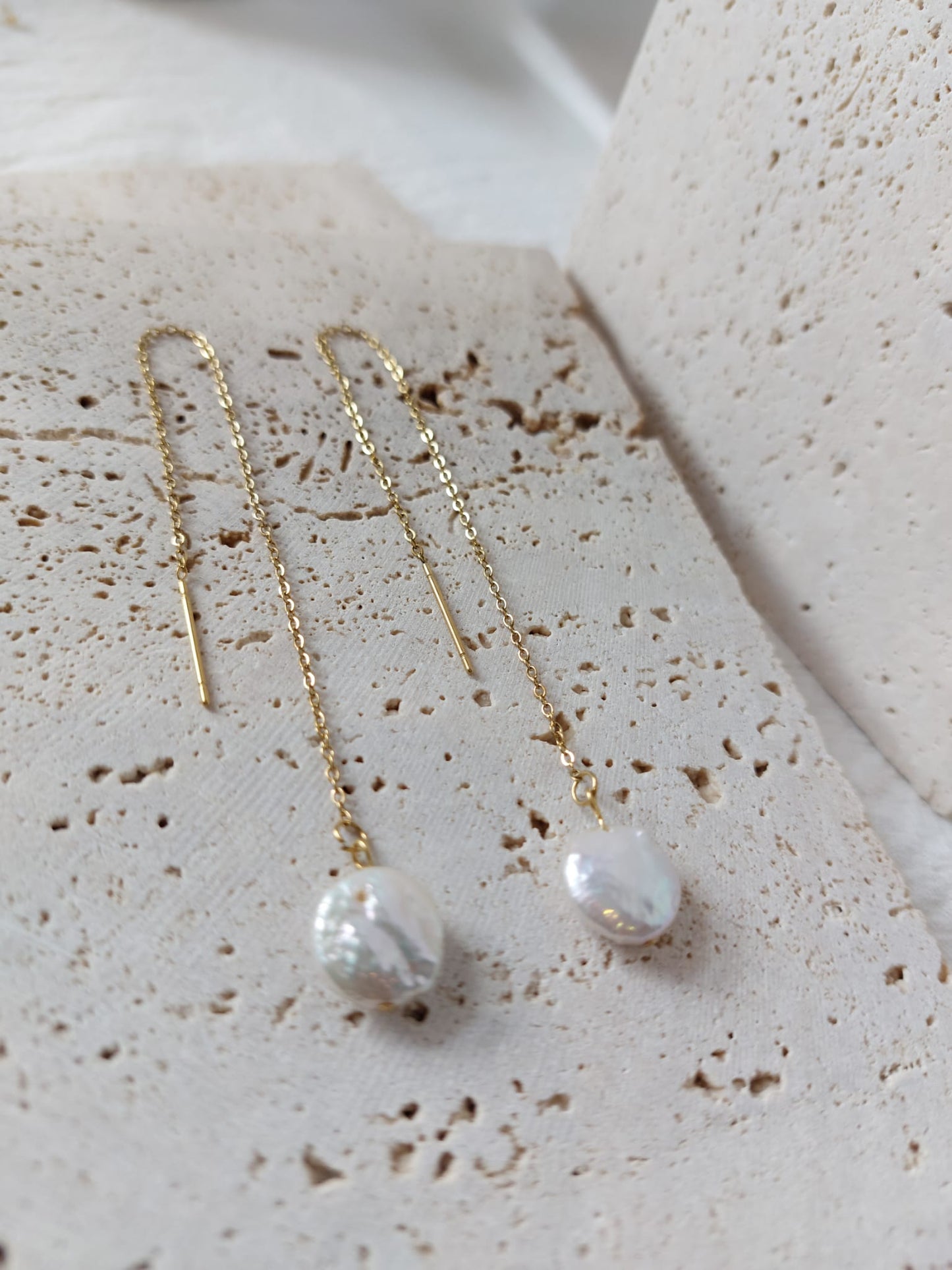 Luna Mini Threader Earrings