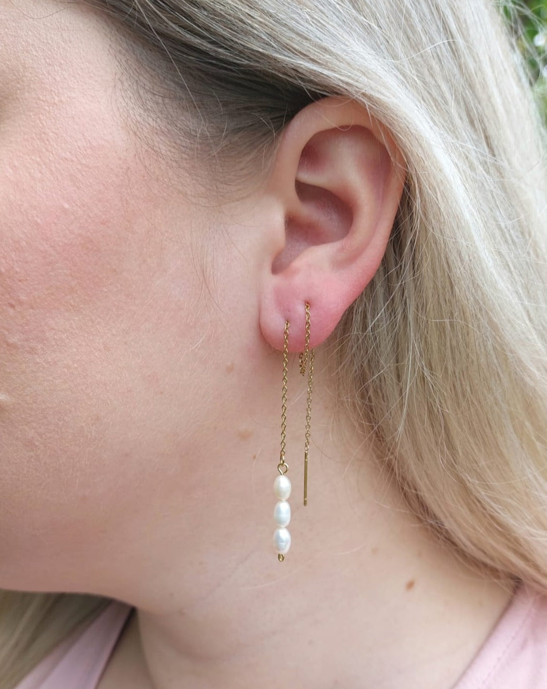 Clio Threader Earrings